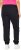 Ulla Popken Elastic Hem Stretch Fit Cargo Pants Black - Vaqueros & Pantalones de Mujer Tallas Grandes – Plus Size - 