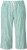 Ulla Popken Coastal Stripe Linen Blend Elastic Waist Culottes Green - Vaqueros & Pantalones de Mujer Tallas Grandes – Plus Size - 