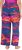 Ulla Popken Abstract Sunset Elastic Waist Palazzo Pants Orange - Vaqueros & Pantalones de Mujer Tallas Grandes – Plus Size - 