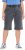 Ulla Popken Indigo Dyed Elastic Waist Jersey Shorts Black - Vaqueros & Pantalones de Mujer Tallas Grandes – Plus Size - 