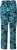 Ulla Popken Tropical Leaf Print Elastic Waist Pants Blue - Vaqueros & Pantalones de Mujer Tallas Grandes – Plus Size - 