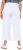 Ulla Popken Wide Leg Twill Mary Fit Culottes White - Vaqueros & Pantalones de Mujer Tallas Grandes – Plus Size - Vaqueros y pantalones, EU 42-70