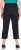 Ulla Popken Ultra Light Triple Function Cropped Softshell Pants Black - Vaqueros & Pantalones de Mujer Tallas Grandes – Plus Size - 