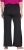 Ulla Popken Split Leg Uv Protective Pants Black - Vaqueros & Pantalones de Mujer Tallas Grandes – Plus Size - 