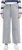 Ulla Popken Embroidered Wide Leg Fringed Hem Jeans Grey - Vaqueros & Pantalones de Mujer Tallas Grandes – Plus Size - 