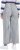 Ulla Popken Embroidered Wide Leg Fringed Hem Jeans Grey - Vaqueros & Pantalones de Mujer Tallas Grandes – Plus Size - 