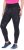Ulla Popken Quick Drying Flower Print Leggings Black - Vaqueros & Pantalones de Mujer Tallas Grandes – Plus Size - Vaqueros y pantalones, EU 42-70