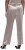 Ulla Popken Metallic Satin Elastic Waist Pants Orange - Vaqueros & Pantalones de Mujer Tallas Grandes – Plus Size - 