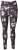 Ulla Popken Abstract Print Quick Dry Sports Leggings Black - Vaqueros & Pantalones de Mujer Tallas Grandes – Plus Size - 
