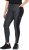 Ulla Popken Quick Drying Leopard Print Sport Leggings Black - Vaqueros & Pantalones de Mujer Tallas Grandes – Plus Size - 