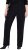 Ulla Popken Rose Wide Leg Stretch Waist Trousers Black - Vaqueros & Pantalones de Mujer Tallas Grandes – Plus Size - 
