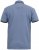 D555 Talbot Pique with Jacquard Collar Polo Shirt Blue - Polos - Polos 2XL-8XL