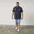 North Latitude 61129 Polo Piqué con Bordado en el Pecho Azul Marino - Polos - Polos 2XL-8XL