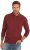 JP1880 Polo Shirt Long Sleeve Piqué Red - Polos - Polos 2XL-8XL