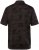 JP1880 Pique with All-over Print Polo Shirt TALL Black - TALL polos - Polos TALL para hombres altos