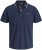 Jack & Jones Blaze Short Sleeve Polo Navy - Polos - Polos 2XL-8XL