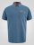 D555 Harvey Pique with Jacquard Collar & Cuffs Polo Teal - Polos - Polos 2XL-8XL