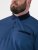 D555 Murray Printed Jacquard Collar & Cuff Short Sleeve Polo Blue - Polos - Polos 2XL-8XL
