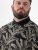 D555 Palmer Leaf Printed Jacquard Collar & Cuff Chest Pocket Polo Black - Polos - Polos 2XL-8XL