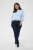 Kaffe Curve Lini Knit Jersey Celestial Blue - Sudaderas y hoodies - 