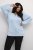 Kaffe Curve Lini Knit Jersey Celestial Blue - Sudaderas y hoodies - 