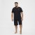 North Latitude Pyjama Shorts Black - Pijamas/ropa de estar en casa - Pijamas/ropa de estar en casa 2XL-10XL