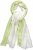Ulla Popken Ombre Linen Blend Scarf Lime Green - Accesorios - 
