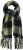 Ulla Popken Plaid Long Fringe Scarf Yellow Green - Accesorios - 