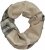 Ulla Popken Plaid Infinity Scarf Brown - Accesorios - 