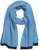 Ulla Popken Two Tone Knit Scarf Light Cornflower - Accesorios - 