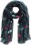 Ulla Popken Love Lightweight Scarf Navy - Accesorios - 
