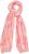 Ulla Popken Tie Dye Striped Scarf Magenta Pink - Accesorios - 