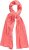 Ulla Popken Muslin Scarf Dark Coral - Accesorios - 