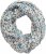 Ulla Popken Ditsy Floral Infinity Scarf Off-White - Accesorios - 