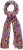 Ulla Popken Pepper Print Scarf Coral - Accesorios - 