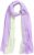 Ulla Popken Fringed Ombre Scarf Pistachio - Accesorios - 