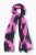 Ulla Popken Two Tone Fringed Hem Scarf Bold Pink - Accesorios - 