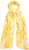 Ulla Popken Circle Print Scarf Yellow - Accesorios - 