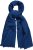 Ulla Popken Pleated Lightweight Scarf Dark Blue - Accesorios - 