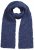 Ulla Popken Marled Mix Yarn Wool Blend Scarf Deep Aqua - Accesorios - 