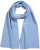 Ulla Popken Ribbed Knit Scarf Blue - Accesorios - 