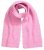 Ulla Popken Ribbed Knit Scarf Dark Pink - Accesorios - 