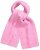 Ulla Popken Ribbed Knit Scarf Dark Pink - Accesorios - 
