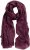 Ulla Popken Silk Scarf Aubergine - Accesorios - 