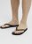 Jack & Jones Logo Palm Print Flip Flop Slippers Anthracite - Calzado de hombre 40-52 - Zapatillas de hombre tallas 40-52