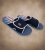 D555 DRAKE Slippers With Velcro Fastening Navy - Calzado de hombre 40-52 - Zapatillas de hombre tallas 40-52
