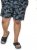D555 DRAKE Slippers With Velcro Fastening Navy - Calzado de hombre 40-52 - Zapatillas de hombre tallas 40-52