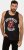 JP1880 Rolling Stones Graphic Band Tank Top Black - Camisetas - Camisetas - 2XL-14XL