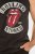 JP1880 Rolling Stones Graphic Band Tank Top Black - Camisetas - Camisetas - 2XL-14XL