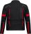 JP1880 Sporty Touring Motorcycle Jacket Black & Red - Ropa de moto de talla grande - Ropa de moto de tallas grandes para hombres